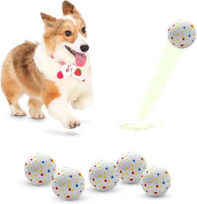 Pelotas juguete perros bola goma duradera 2.2pulg