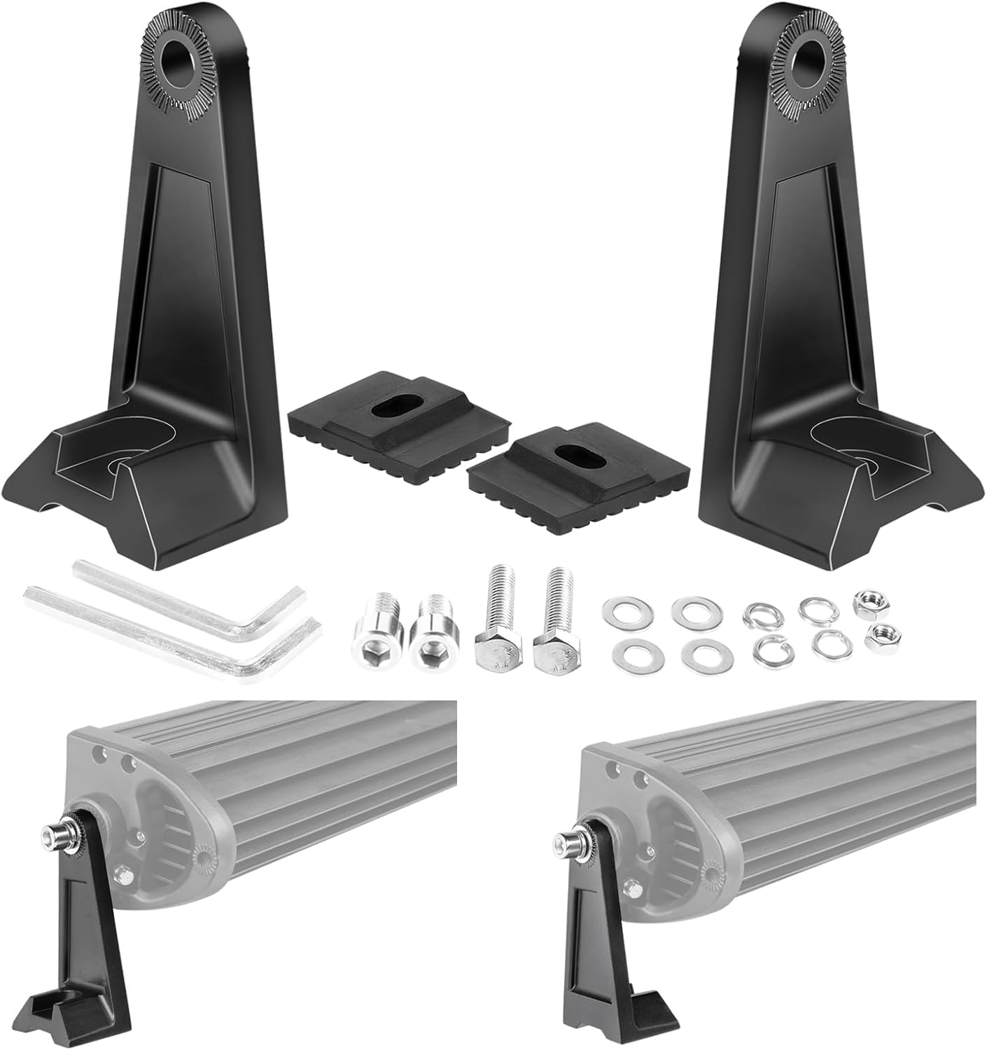 2 Pzas Soporte Luz Universal para Camiones ATV UTV