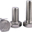 Tornillo hex 3/8-16x7/8 pulg acero inox set 10