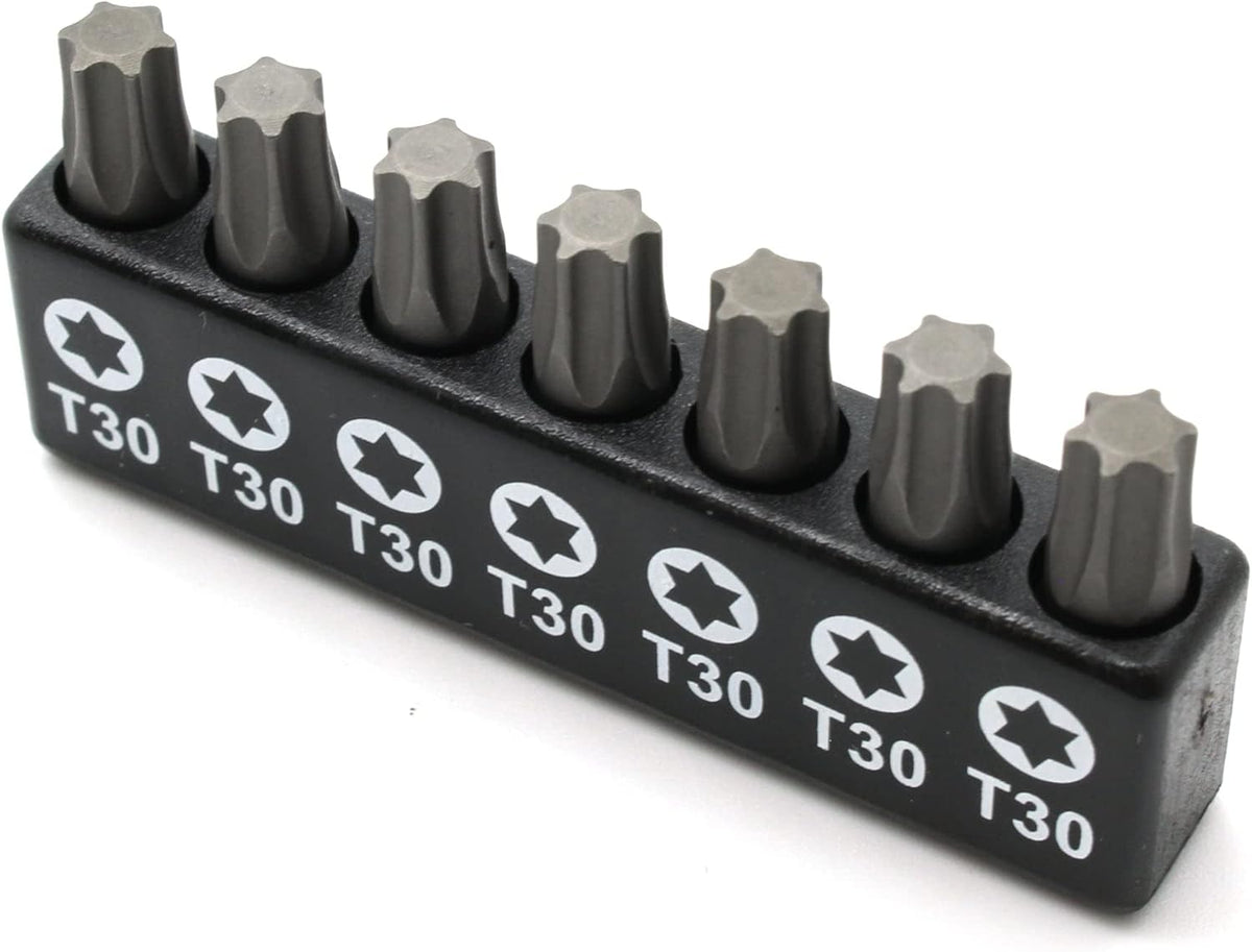 Set 7 Pzas T30 Torx Estrella 6 Puntas Destornillador