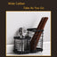 Soporte utensilios acero inox 6x4x3" negro encimera