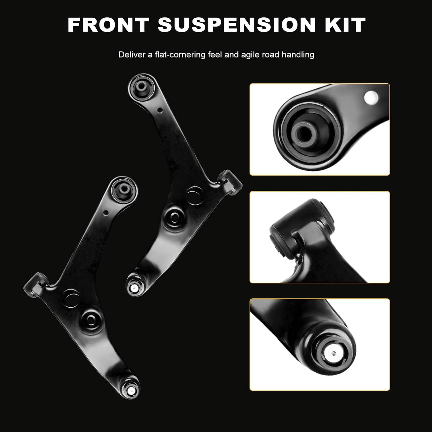 Set 8 Pzas Brazo Control Delantero Mitsubishi Lancer 02-06