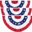 3 Banderas Americanas 3x6ft Estrellas Rayas 4 Julio