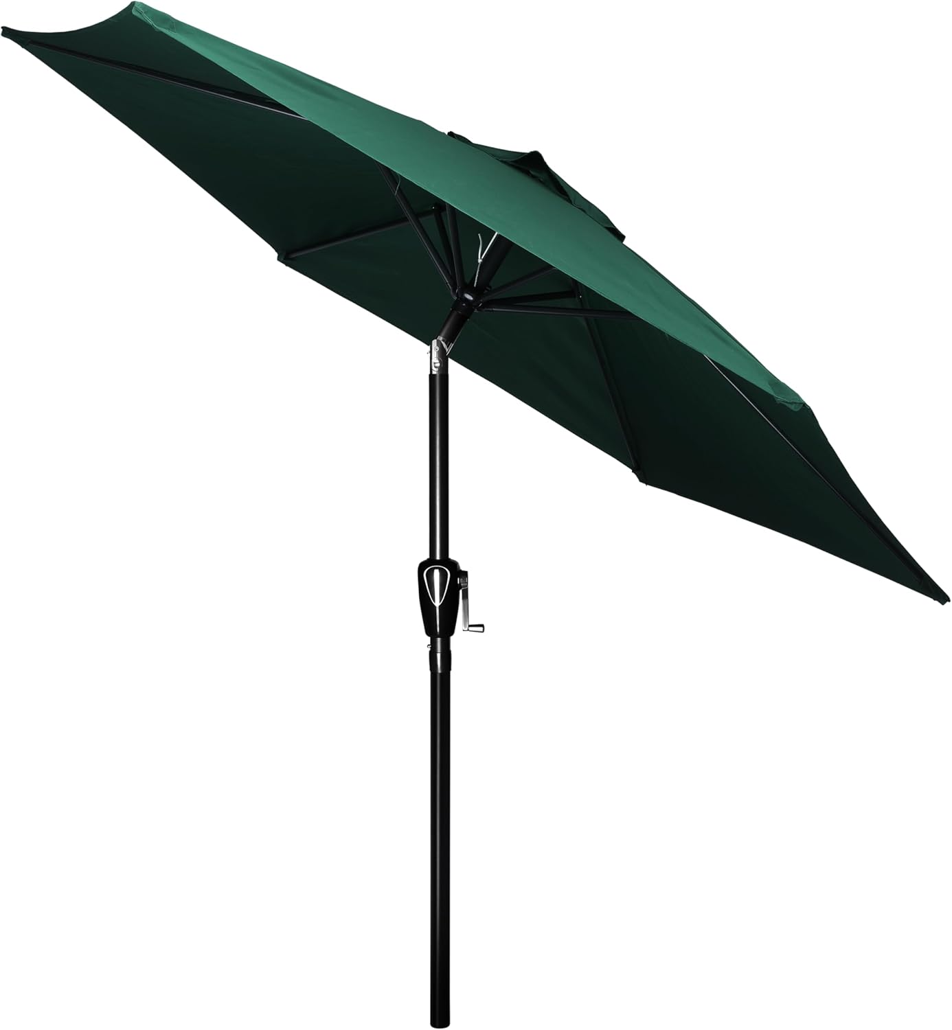 Paraguas 9ft para patio jardín con botón inclinación