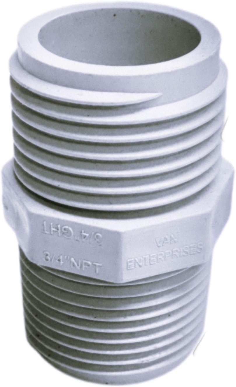 Adaptador manguera PVC 3/4 NPTx GHT