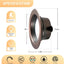 12 Lámpara bronce frotado aceite 4" LED empotrada regulable