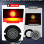 Kit luces freno LED 81 LED 3.25" cubiertas ahumadas Harley