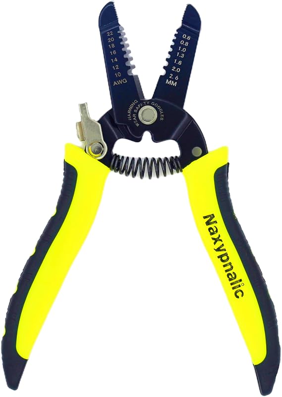 Alicates pelacables alambre 10-22 AWG multifuncional