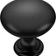 Pomos jaladores alacenas cocina 1-1/6" níquel satinado
