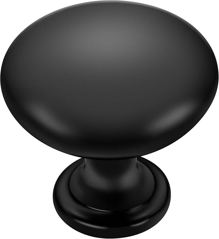 Pomos jaladores alacenas cocina 1-1/6" níquel satinado