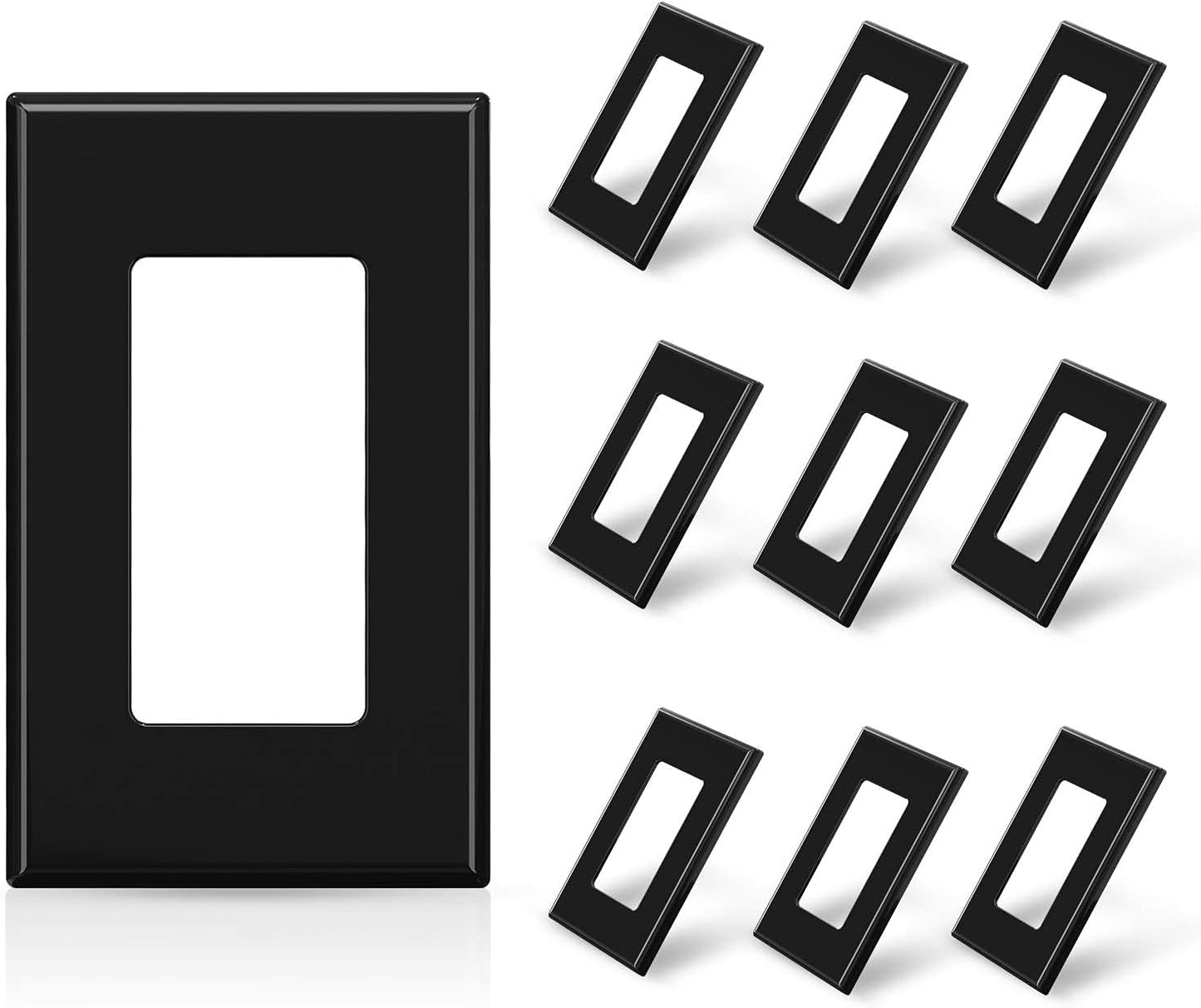 Receptáculo decorativo con placas pared 1 banda