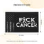 Bandera cáncer de mierda 3x5ft duradera para balcón