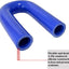 Manguera silicona curva U 1.5" reforzada 4 capas