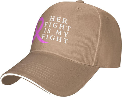 Gorra ajustable contra el cáncer de mama clásica