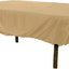 Cubierta mesa patio terrazo rectangular/oval