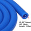 Tubo manguera vacío silicona 3/8 10mm ID 10ft azul 130PSI