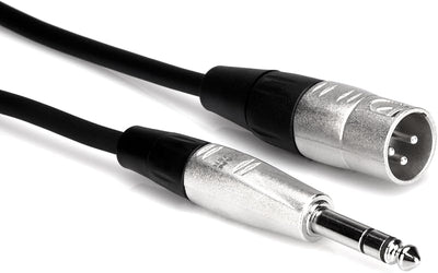 Interconexión HSX-015 Pro TRS a XLR 3m 15pies