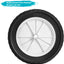 Ruedas cortacésped Oregon 72-110 10x1.75pulg acanalada set 2