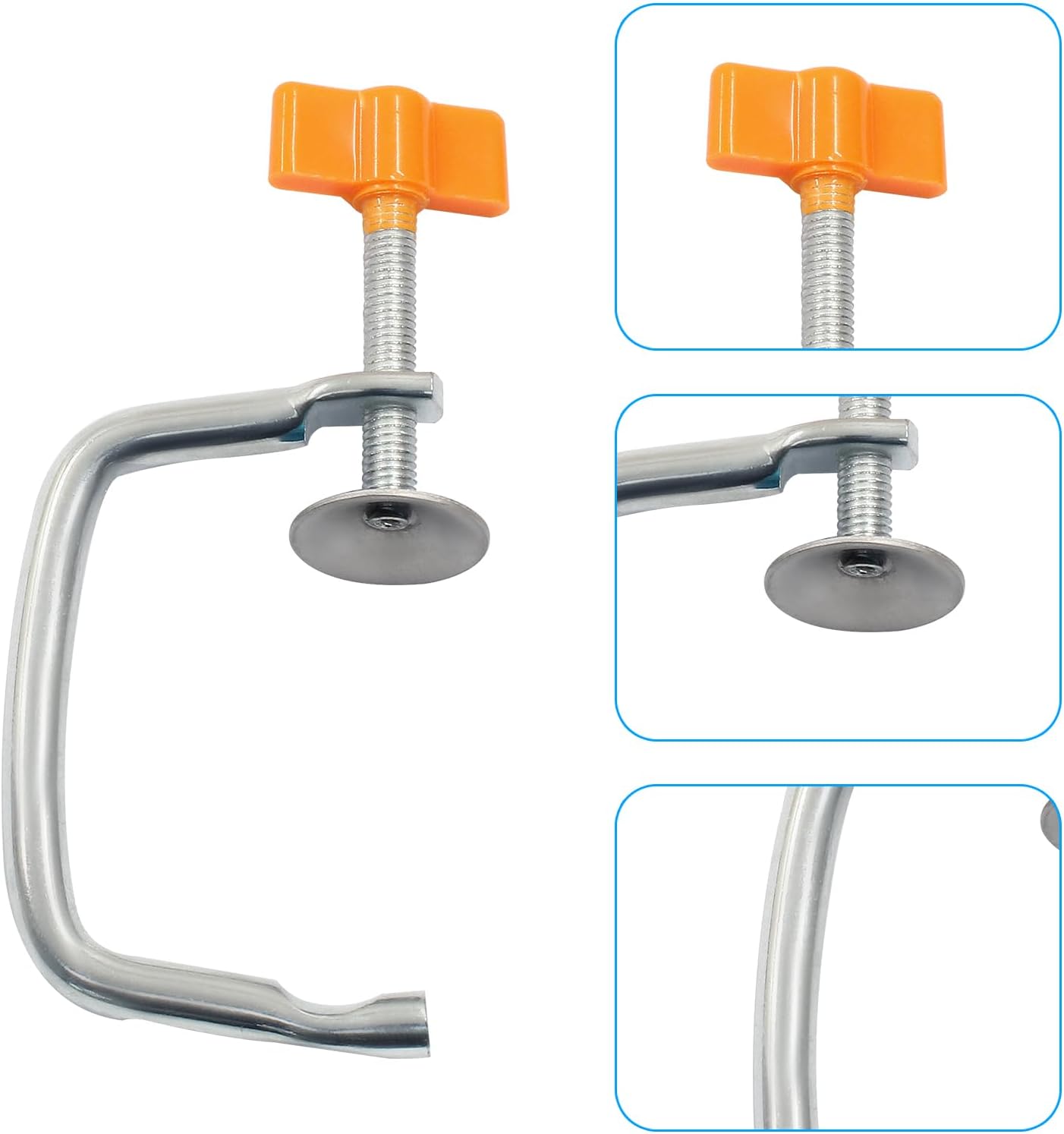Set mango y clip soporte para máquina de pasta estilo 1