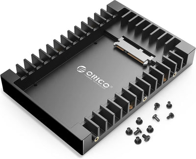 Adaptador 2.5 a 3.5 pulg HDD SSD SATA para bahía interna