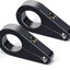Abrazadera cable embrague manillar 1" Harley 2uds negro