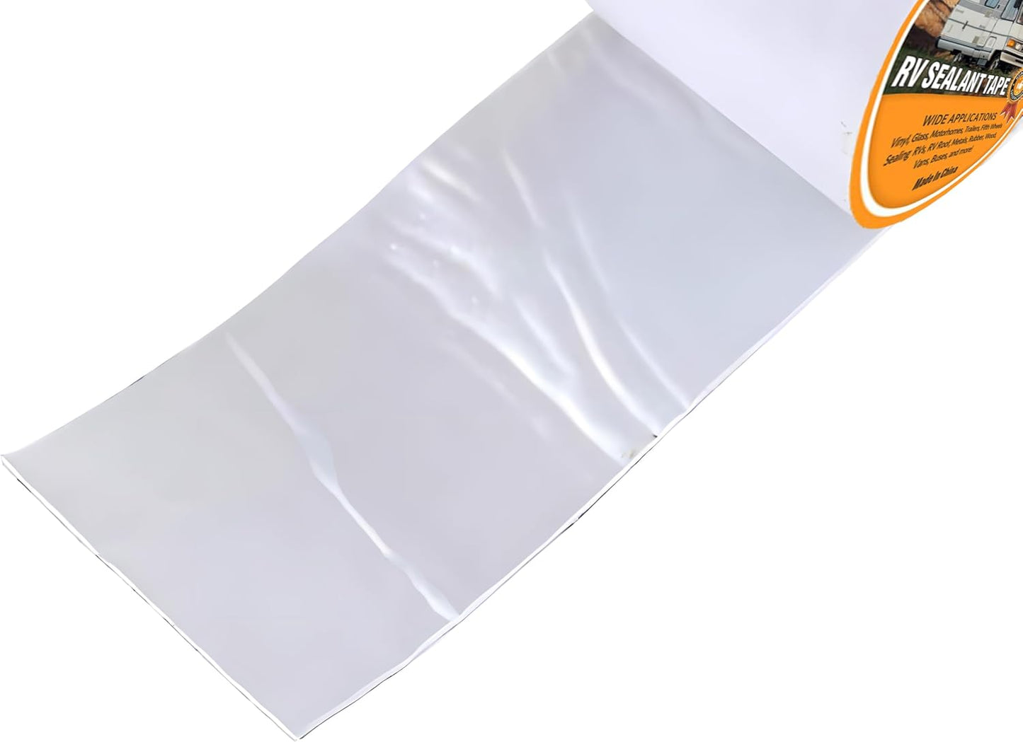 Cinta selladora para techo RV blanca 4x50' resistente UV