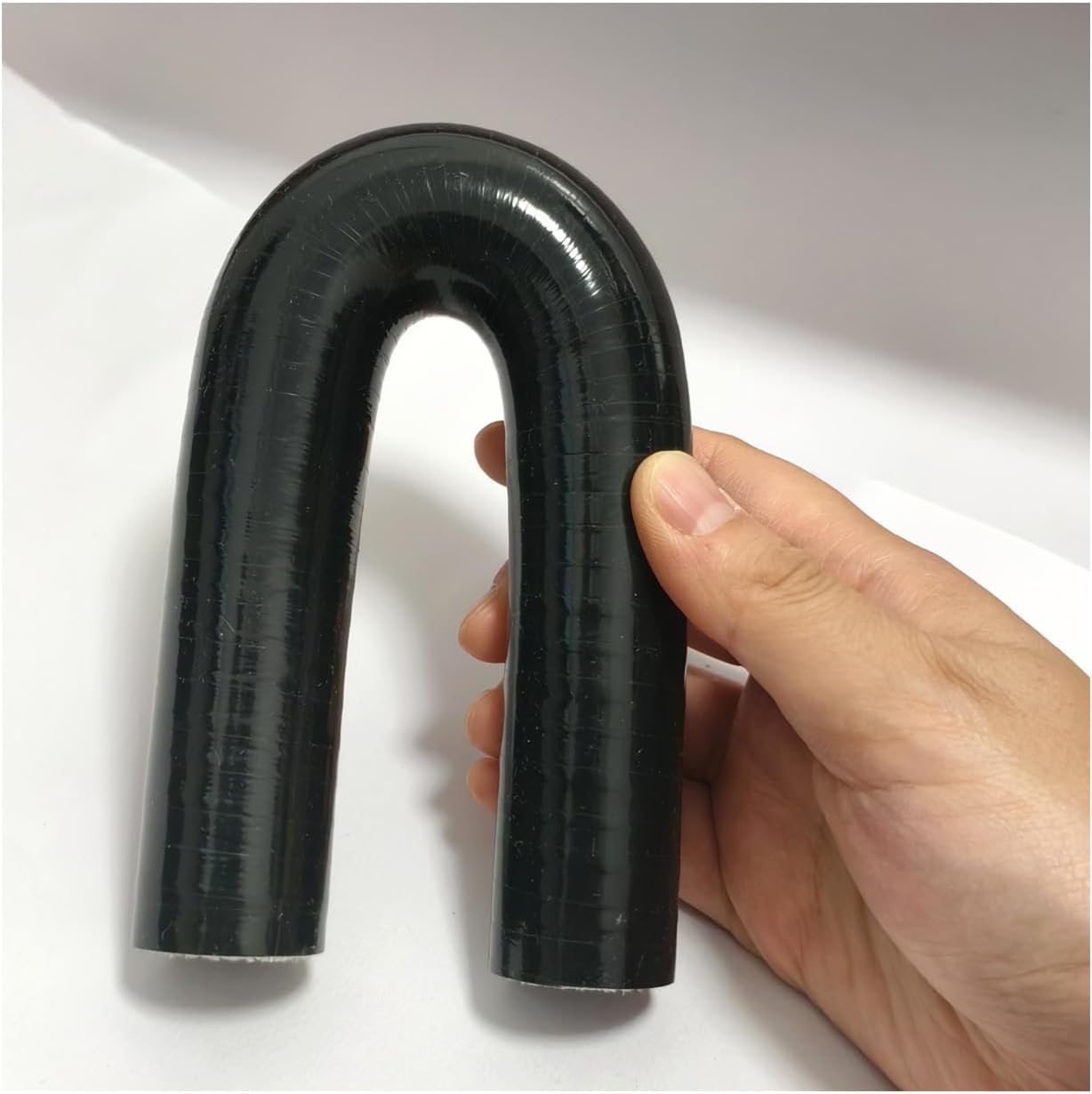 Codo acoplador manguera silicona reforzada 19mm