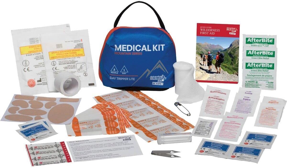 Kit de primeros auxilios Mountain Series para mochileros