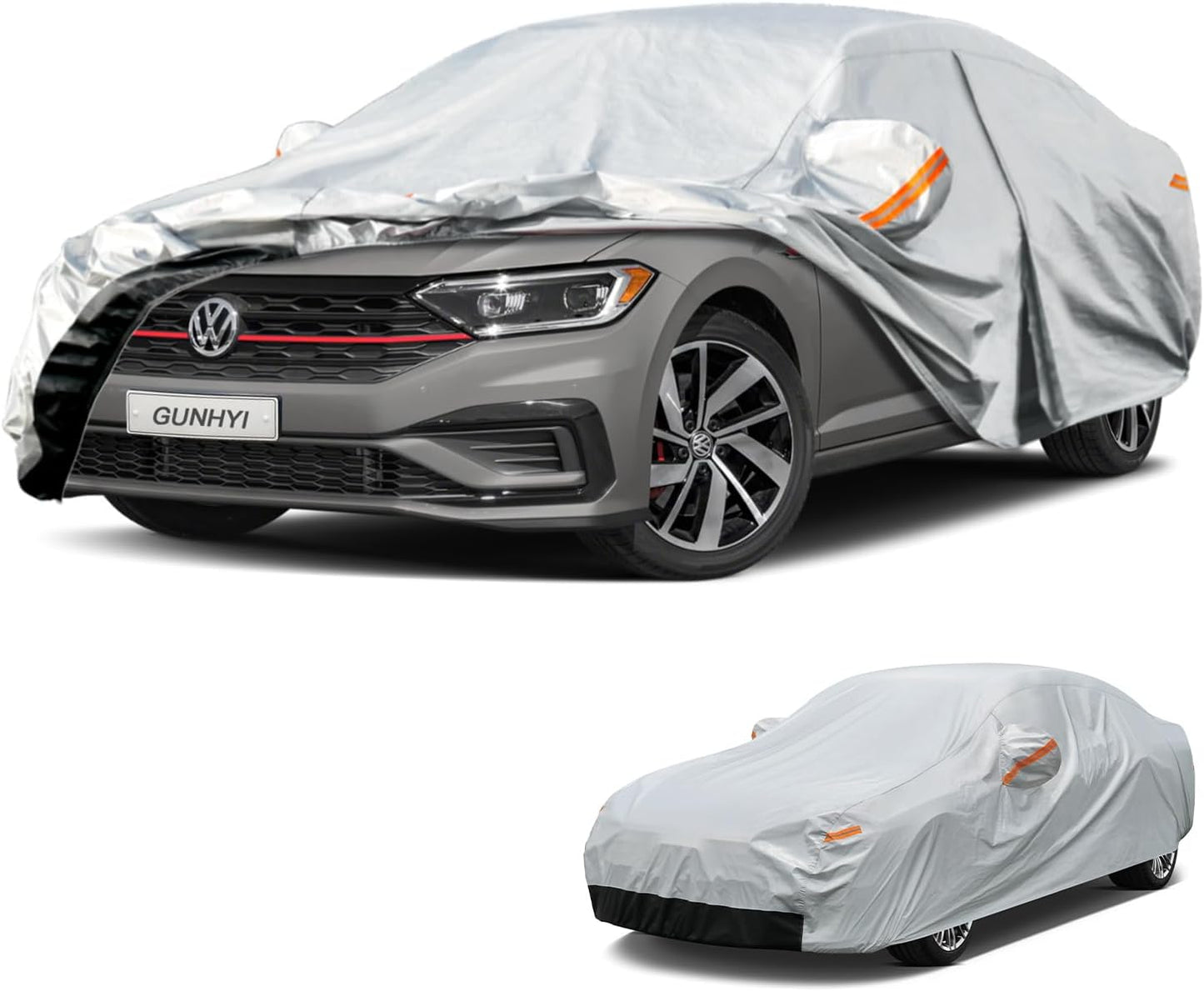 Funda auto 6 capas VW Jetta 05-25 impermeable resistente