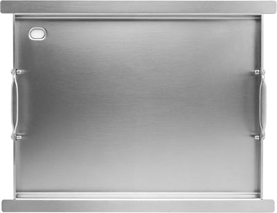 Inserto plancha acero inox 23x17.7pulg parrilla Napoleon