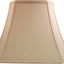 Pantalla básica rectangular 4x6x8" beige set 2