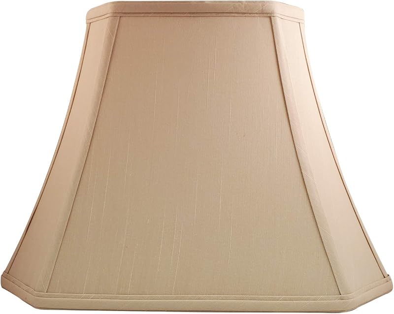 Pantalla básica rectangular 4x6x8" beige set 2