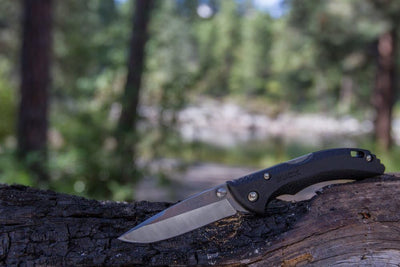 Cuchillo plegable Buck 286 Bantam BHW apertura asistida