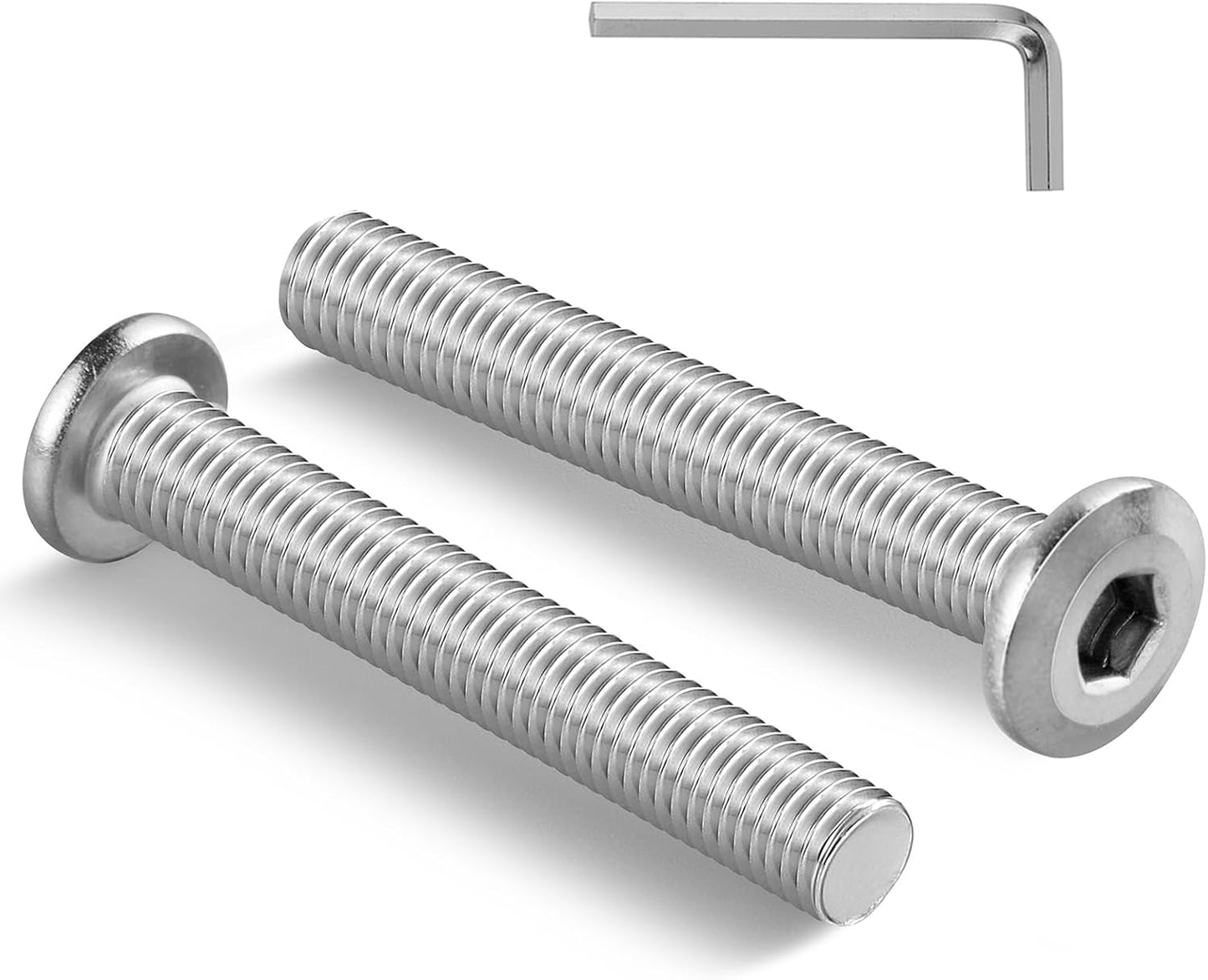 20 Pzas Perno 5/16-18 Acero Inox 304 para Muebles