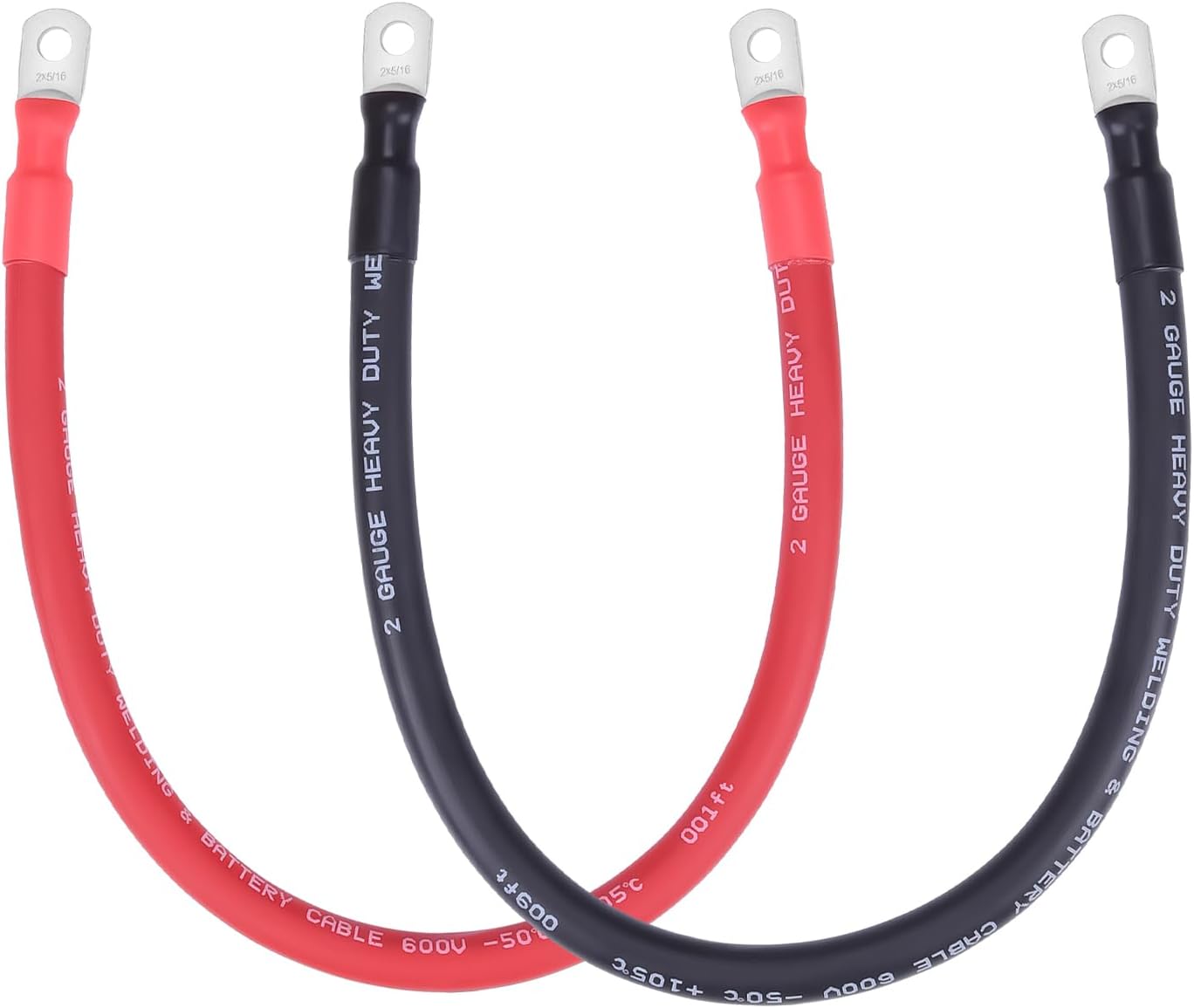 Cable batería flexible 2 AWG cobre OFC inversor