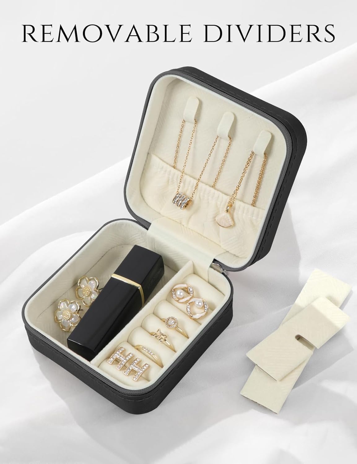 Estuche organiz. joyas viaje para mujer y niña
