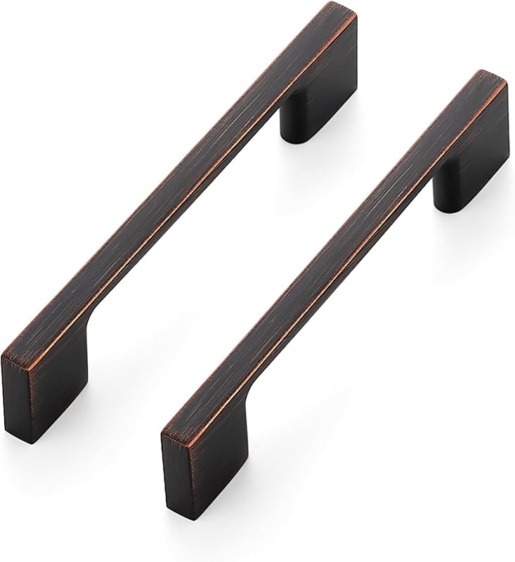 30 Manijas Cocina 3.75" Tiradores Bronce Aceitado Sólidos