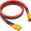 Cable xt90 3ft 10awg silicona para drones fpv baterías