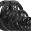 Set platos uretano 85lb 25x10x5x2.5 pulg acabado premium