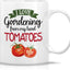 Taza cerámica 11oz con frase i love gardening