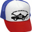 Sombrero camionero estilo retro