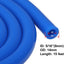 Manguera vacío silicona 5/16" 8mm ID 4.57m azul 130PSI