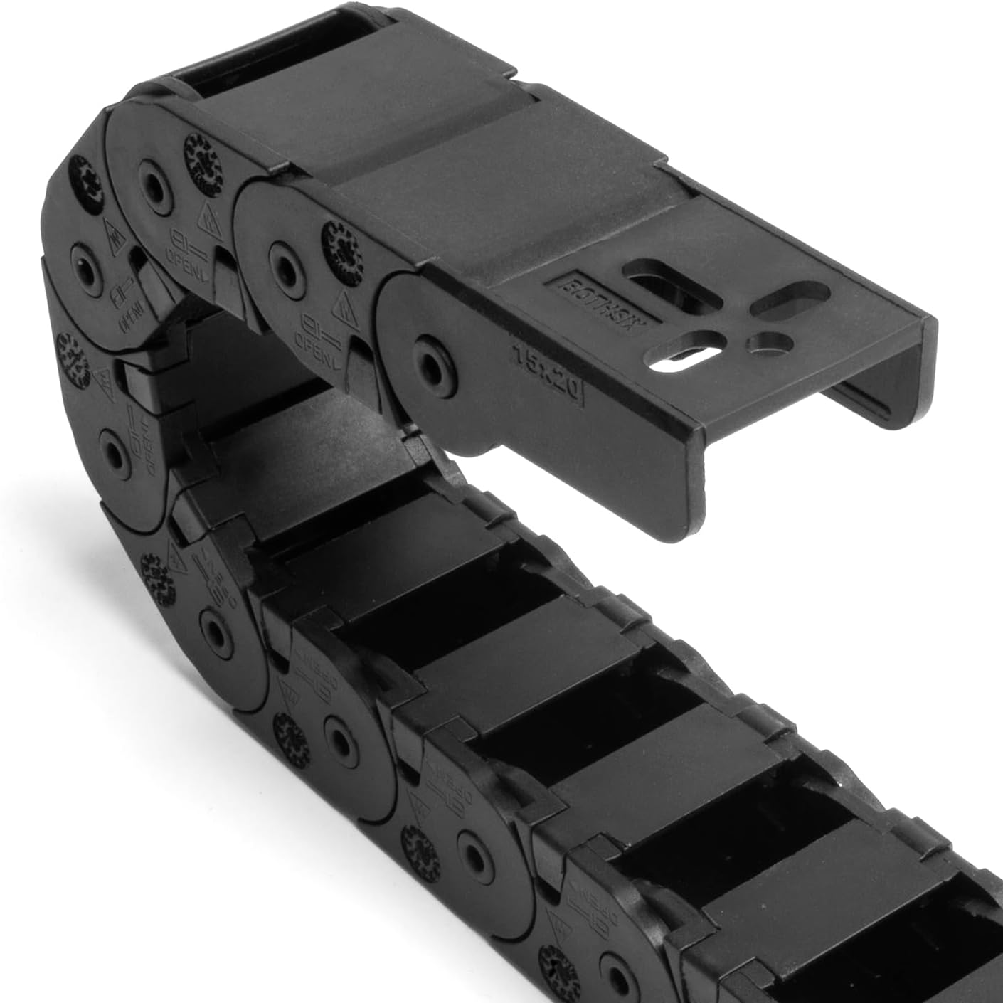 Cadena arrastre plástico nylon 39pulg para impresora 3D y router