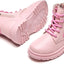 Botas cortas felpa para niños y niñas