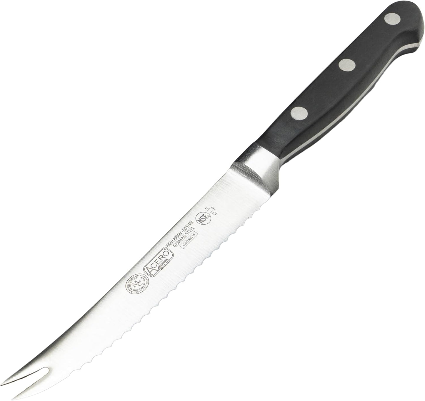 Cuchillo para Tomate de 5 Pulg de Acero Inox