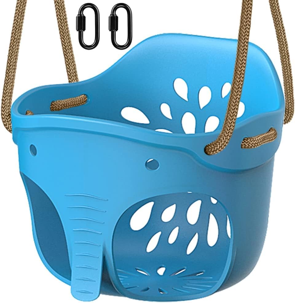 Asiento columpio niños elefante 600lb altura ajustable