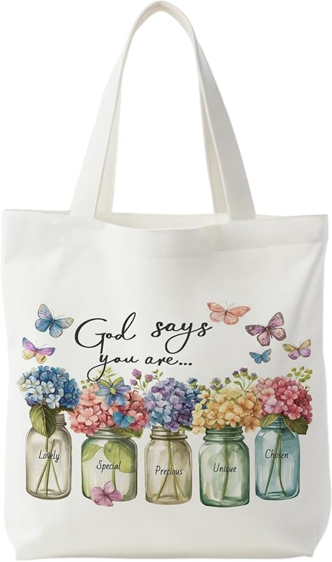 Bolsa tote cristiana para mujer regalo