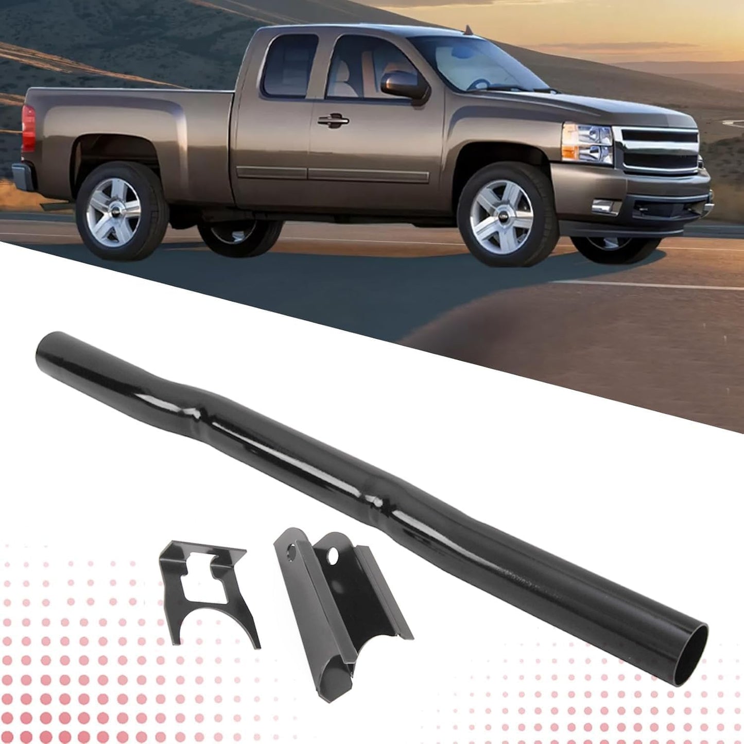 Soporte marco trasero neumático Chevy Silverado 07-16