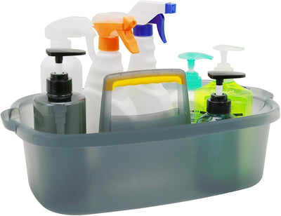 Organizador limpieza multiusos con asa para ducha y fregadero