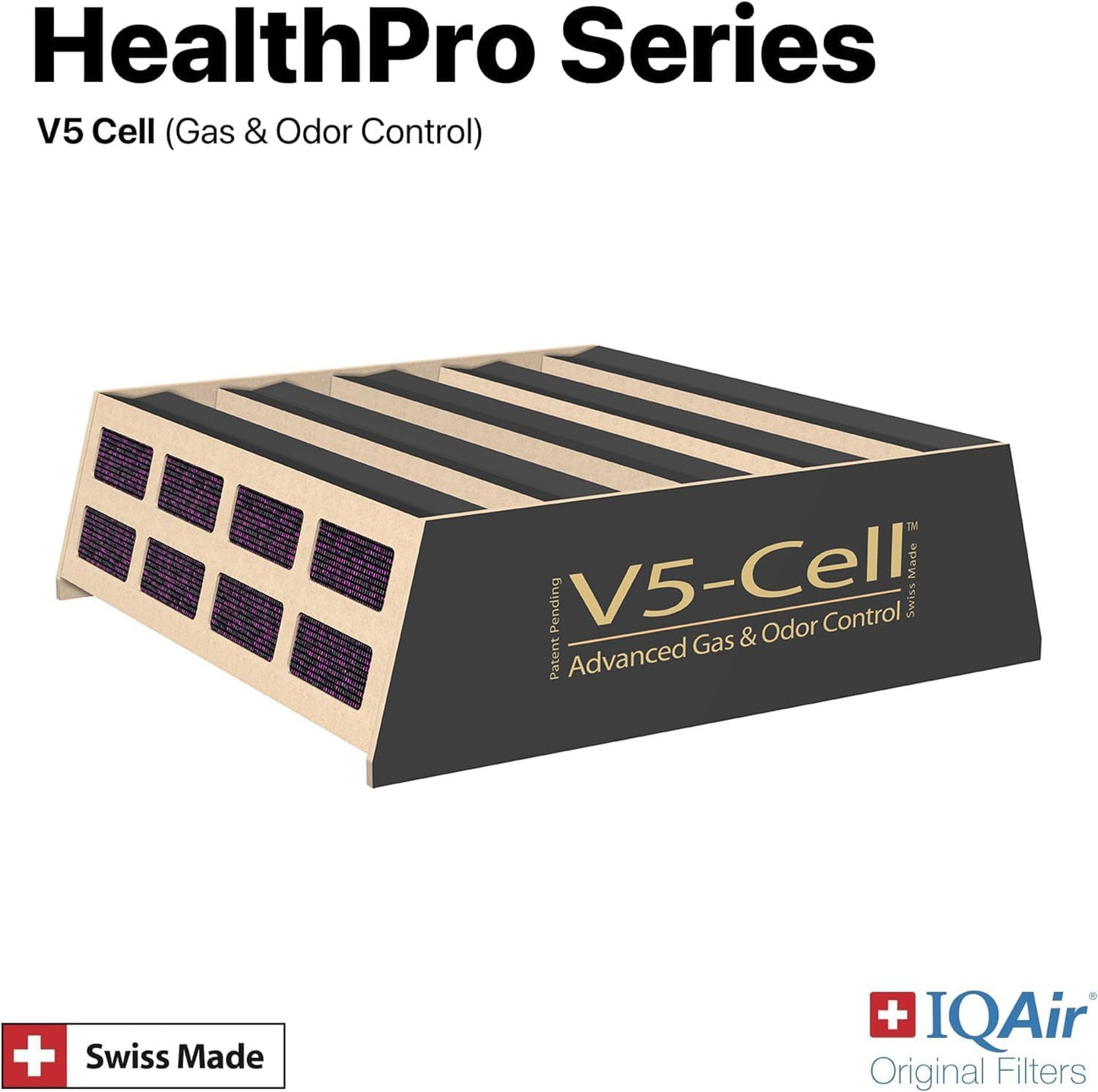 Filtro aire HealthPro Plus carbón alúmina suizo